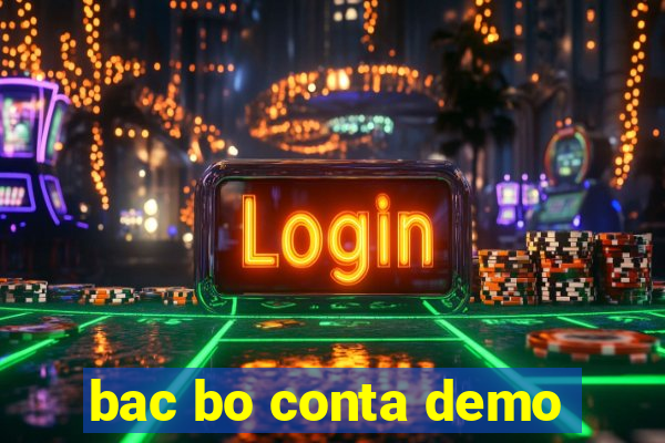 bac bo conta demo